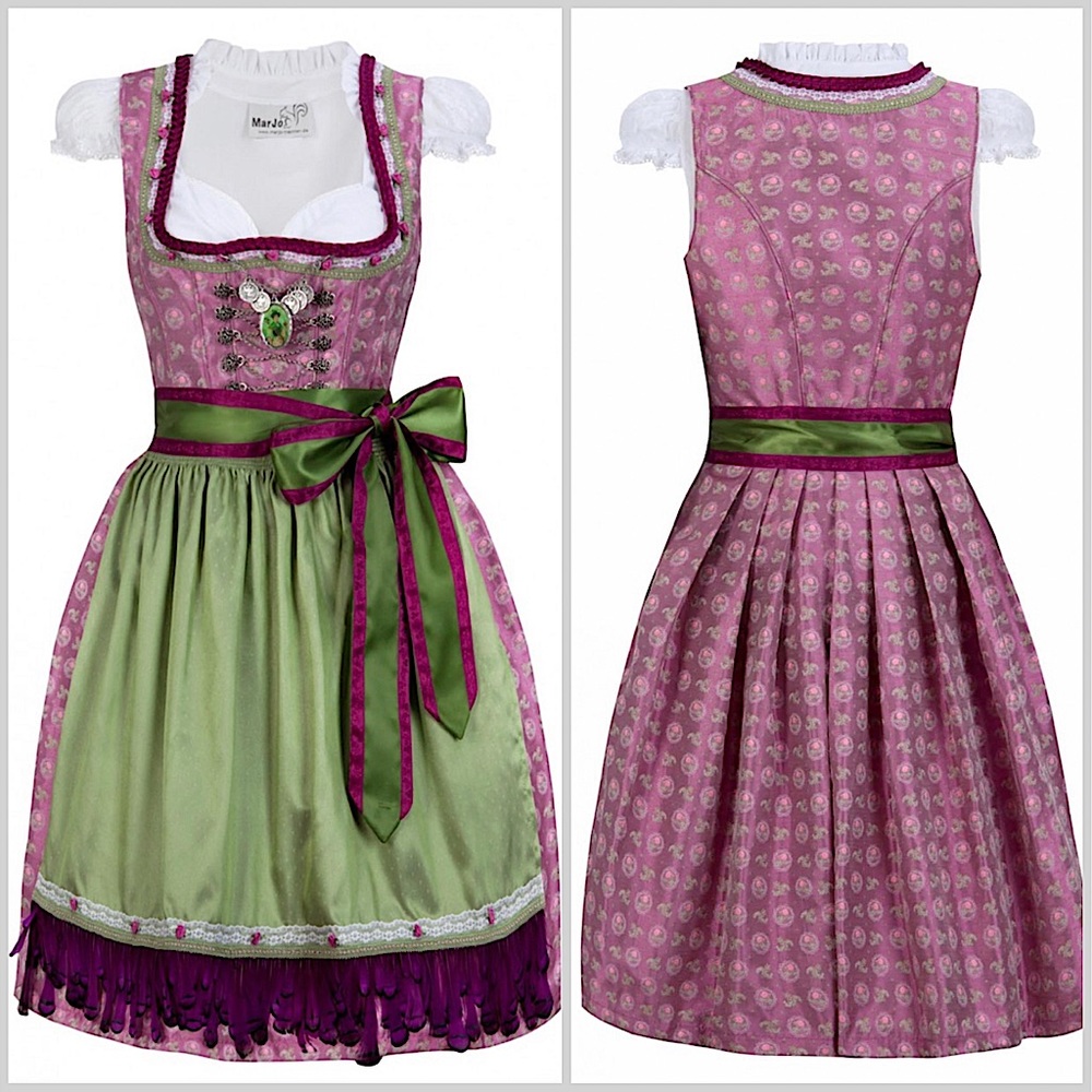 Tramontana Dirndl German Bavarian Dress Size 34 / US 2-4 Two Piece